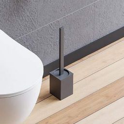 Deante Mokko szczotka toaletowa stojąca czarny mat ADMN712