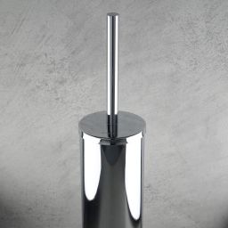 Deante Round szczotka toaletowa stojąca chrom błyszczący ADR0712