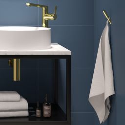 Deante Silia wieszak na ręcznik złoty ADIZ111