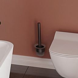 Deante Silia szczotka toaletowa ścienna titanium ADID711