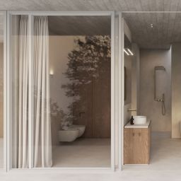 Deante Silia uchwyt na papier toaletowy złoto szczotkowane ADIR211