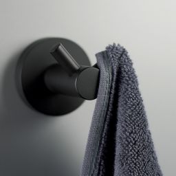 Deante Jasmin wieszak na ręcznik czarny ADJ_N121