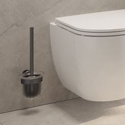 Deante Arnika szczotka toaletowa ścienna titanium ADA_D711