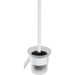 Deante Silia szczotka toaletowa ścienna biała ADI_A711