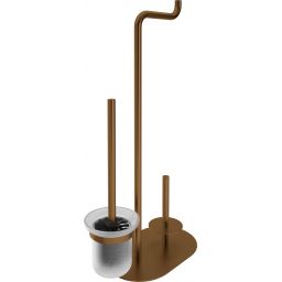 Deante Silia stojak na papier toaletowy brąz szczotkowany ADI_C732