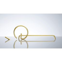 Deante Silia wieszak na ręcznik okrągły złoty połysk ADIZ611