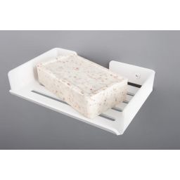 Deante Mokko mydelniczka ścienna biały mat ADMA411