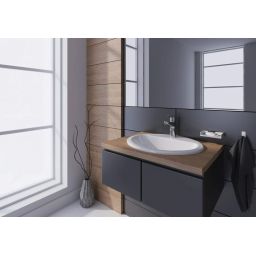 Deante Mokko mydelniczka ścienna biały mat ADMA411