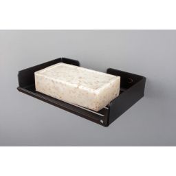 Deante Mokko mydelniczka ścienna czarny mat ADMN411