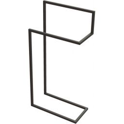 Deante Mokko wieszak na ręczniki stojący czarny mat ADMN622