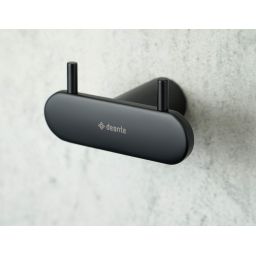 Deante Round haczyk podwójny czarny mat ADRN121