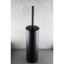 Deante Round szczotka toaletowa stojąca czarny mat ADRN712