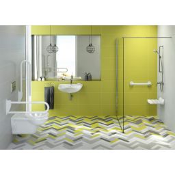 Deante Vital siedzisko dla niepełnosprawnych przyścienne składane białe NIV651A