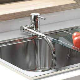 Deante Aster bateria kuchenna stojąca chrom BCA_061M