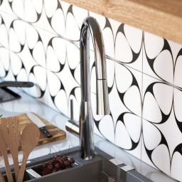 Deante Lukrecja bateria kuchenna stojąca chrom BDH_072M