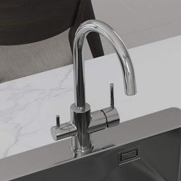 Deante Aster bateria kuchenna do filtra wody stojąca chrom BCH064M