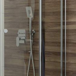 Deante Alpinia bateria wannowo-prysznicowa podtynkowa chrom BGA044P