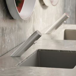 Deante Sense zawór umywalkowy stojący elektroniczny stal BQR_F28R