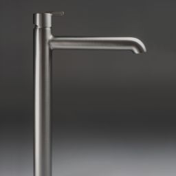 Deante Silia bateria umywalkowa stojąca titanium BQS_D20K