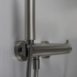 Deante Silia bateria prysznicowa ścienna titanium BQSD41M