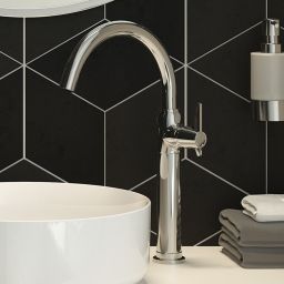 Deante Temisto bateria umywalkowa stojąca chrom BQT_020K