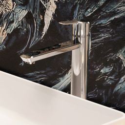 Deante Arnika bateria umywalkowa stojąca chrom BQA_020N