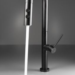 Deante Olfato bateria kuchenna stojąca czarna BQO_N72M