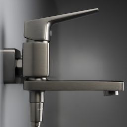 Deante Blur bateria wannowo-prysznicowa ścienna titanium BQL_D12M