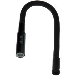 Deante Luno wylewka do baterii czarna ABA_N74W