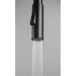 Deante Luno wylewka do baterii czarna ABA_N74W