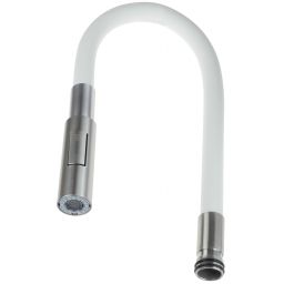 Deante Luno wylewka do baterii biała ABA_W74W