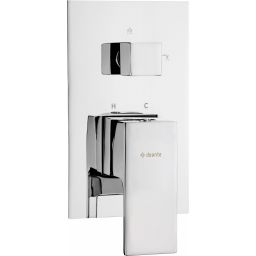 Deante Anemon Bis bateria wannowo-prysznicowa podtynkowa chrom BBZ044P