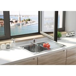 Deante Aster bateria kuchenna stojąca chrom BCA_061M