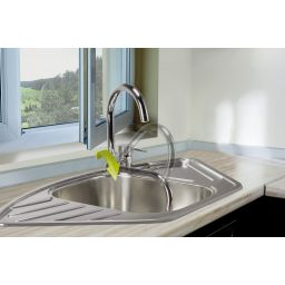 Deante Aster bateria kuchenna stojąca chrom BCA_061M