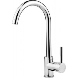 Deante Aster bateria kuchenna stojąca chrom BCA062M