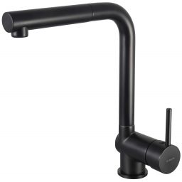 Deante Aster bateria kuchenna stojąca czarna BCAN73M