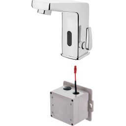 Deante Vital bateria umywalkowa stojąca elektroniczna chrom BCH_029R