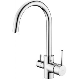 Deante Aster bateria kuchenna do filtra wody stojąca chrom BCH064M