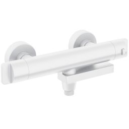 Deante Therm bateria wannowo-prysznicowa ścienna termostatyczna biała BCH_A1BT