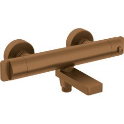 Deante Therm bateria wannowo-prysznicowa ścienna termostatyczna brąz szczotkowany BCH_C1BT