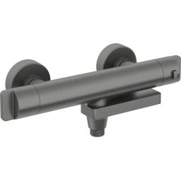 Deante bateria wannowo-prysznicowa ścienna termostatyczna titanium BCHD1BT