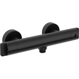 Deante bateria prysznicowa ścienna termostatyczna czarny mat BCHN4BT