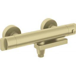 Deante bateria wannowo-prysznicowa ścienna termostatyczna złota BCHR1BT