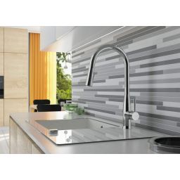 Deante Lukrecja bateria kuchenna stojąca chrom BDH_072M