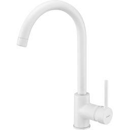 Deante Nemezja bateria kuchenna stojąca biała BEN_A62M