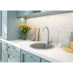 Deante Milin bateria kuchenna stojąca grafit/szary BEU_S62M