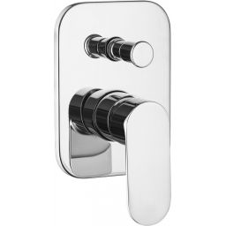 Deante Alpinia bateria wannowo-prysznicowa podtynkowa chrom BGA044P