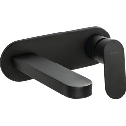 Deante Alpinia bateria umywalkowa podtynkowa czarny mat BGAN54L