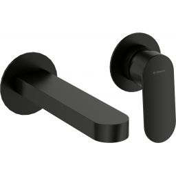 Deante Alpinia bateria umywalkowa podtynkowa czarna BGAN55L