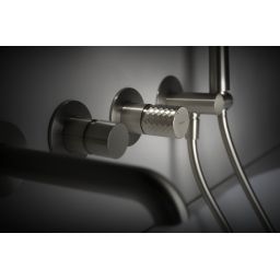 Deante Silia Hexa bateria wannowo-prysznicowa podtynkowa stal szczotkowana BHS_F18P